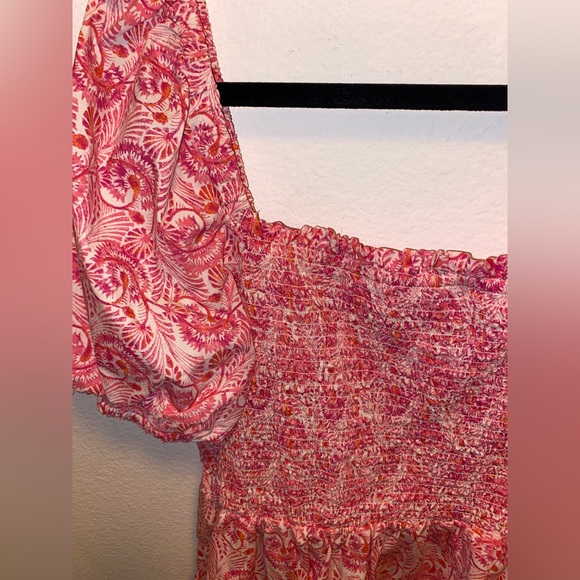 J. Crew Pink Floral Mini Dress - Picture 6 of 8